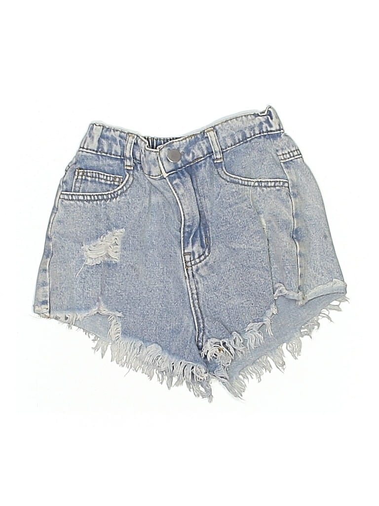 Pre-owned Unbranded Kids' Denim Shorts In Blue