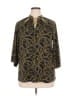 MICHAEL Michael Kors Paisley Gold 3/4 Sleeve Blouse Size 0X - photo 1