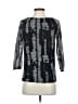 Grace Elements 100% Nylon Black 3/4 Sleeve Blouse Size XS - photo 2
