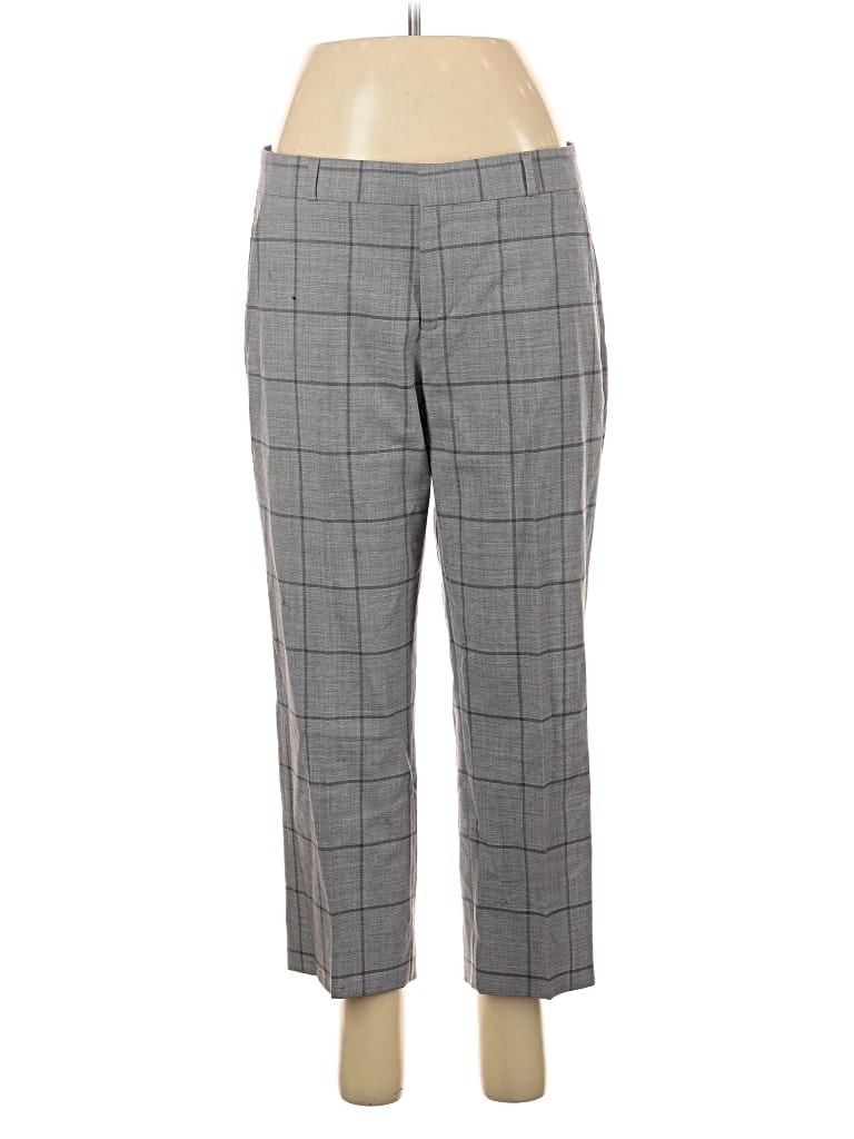 Pre-owned Banana Republic Wool Pants In Gray