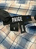 Paige 100% Cotton Plaid Blue Long Sleeve Button-Down Shirt Size S - photo 7