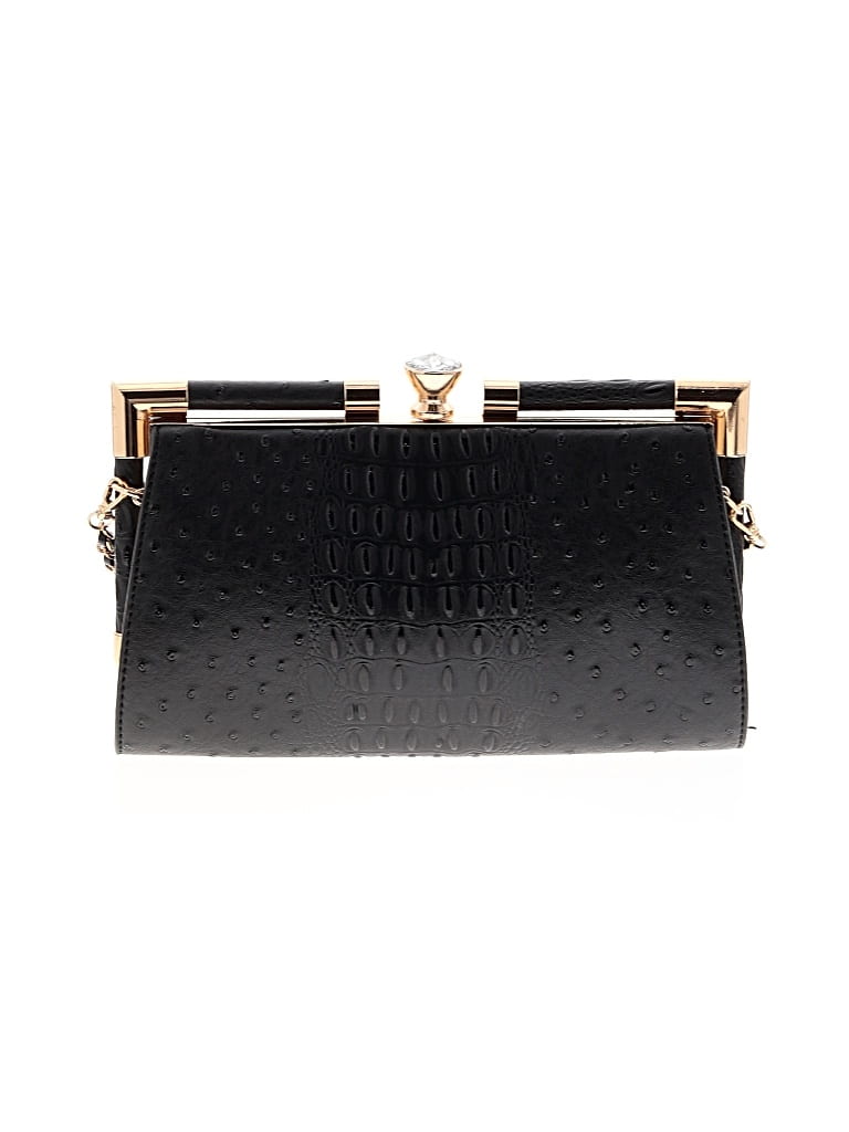Pre-owned Unbranded Clutch In Black