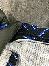 Unbranded Chevron-herringbone Blue Casual Dress Size 8 - photo 7
