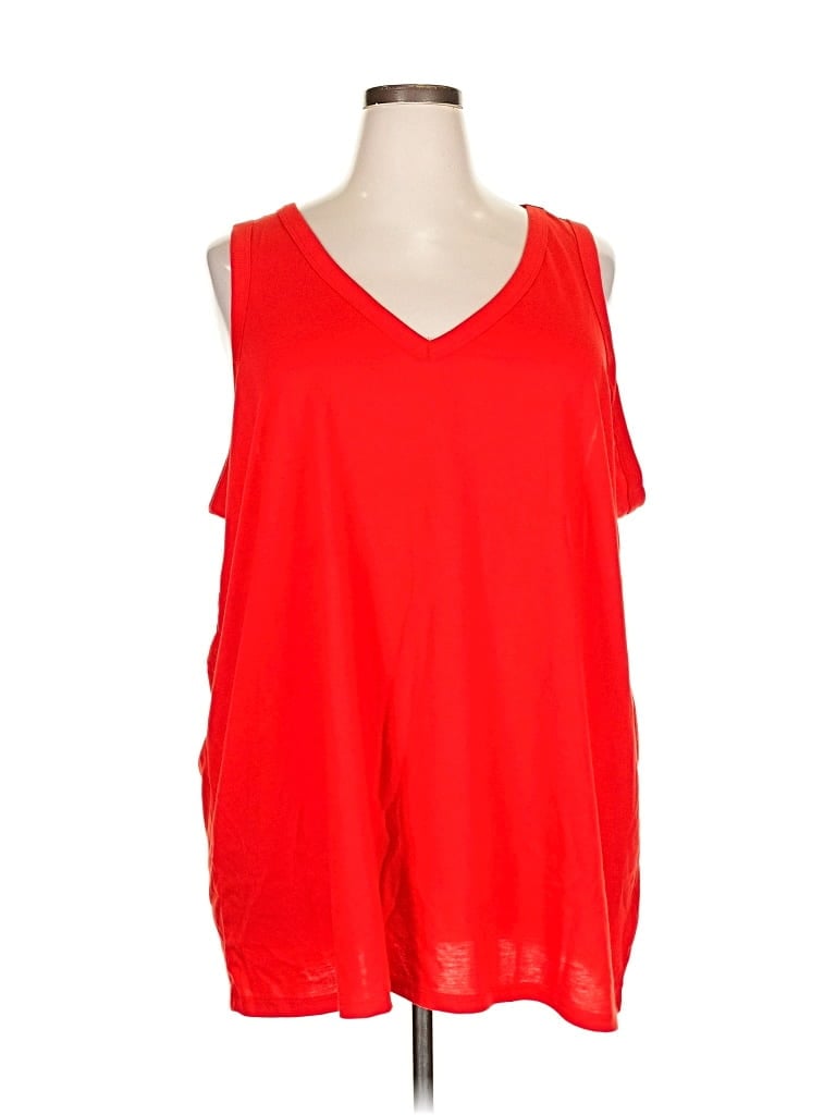 Pre-owned Torrid Sleeveless T-shirt In Red