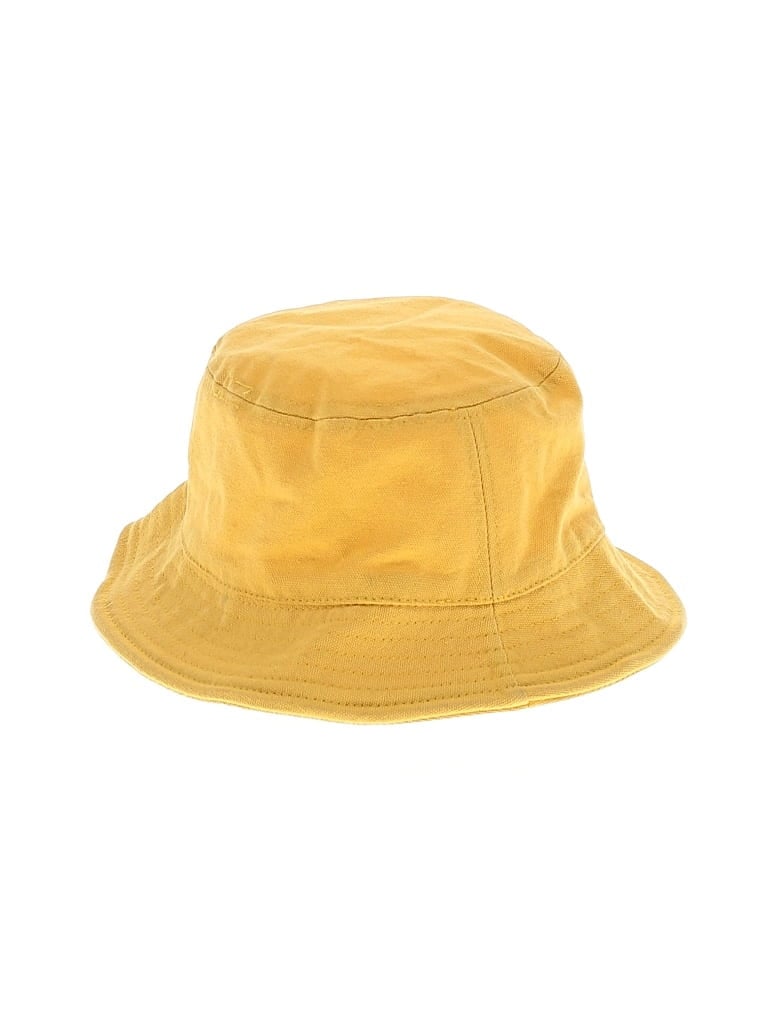 Pre-owned Steve Madden Sun Hat In Yellow