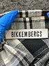 Bikkembergs Plaid Gray Long Sleeve Button-Down Shirt Size 4 - photo 3