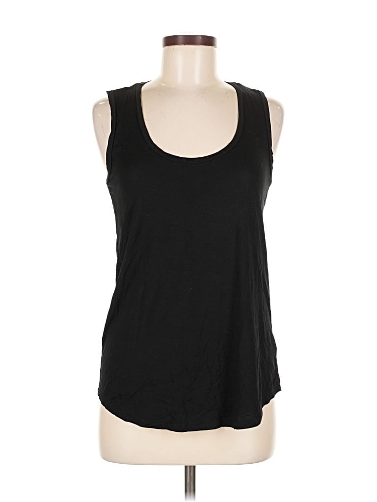 Pre-owned Paige Sleeveless T-shirt In Black