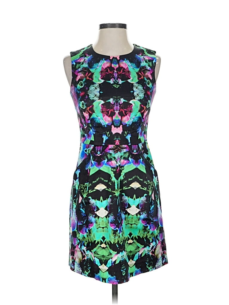 Pre-owned Milly Cocktail Dress In Green