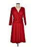 Lands' End Red Casual Dress Size M - photo 1