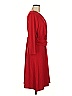 Lands' End Red Casual Dress Size M - photo 4
