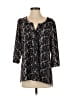 Tracy Reese 100% Polyester Black 3/4 Sleeve Blouse Size S - photo 1