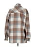 HFX Plaid Brown Coat Size S - photo 2