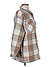 HFX Plaid Brown Coat Size S - photo 4