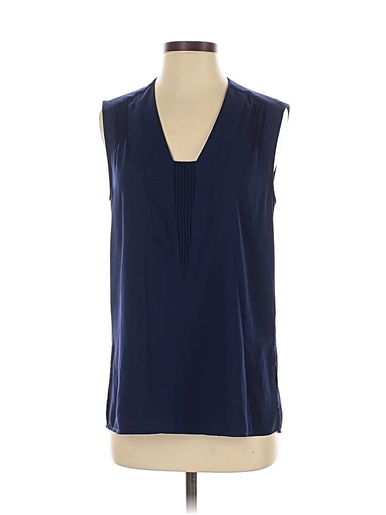 Pre-owned Derek Lam Sleeveless Blouse In Blue