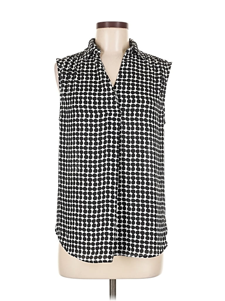 Pre-owned 41hawthorn Sleeveless Blouse In Black