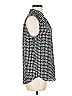 41Hawthorn 100% Polyester Houndstooth Black Sleeveless Blouse Size M - photo 4
