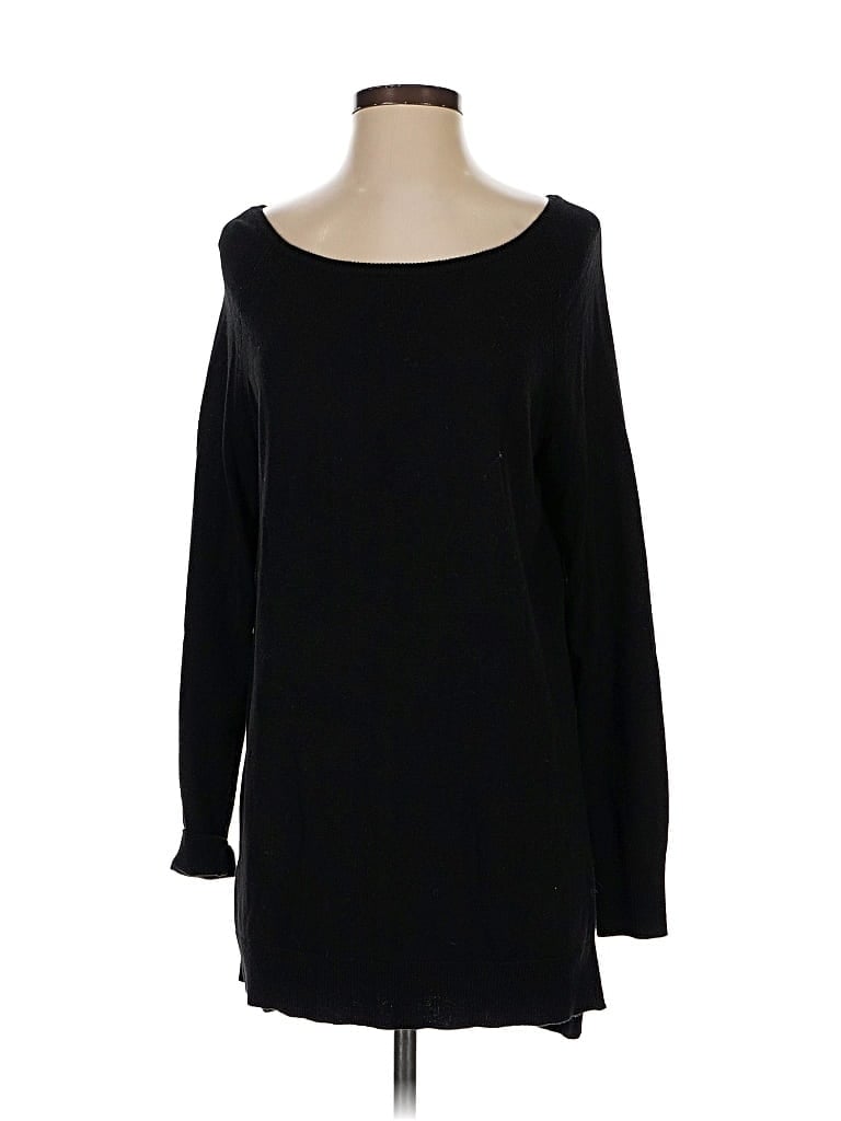 Pre-owned Ann Taylor Pullover Sweater In Black