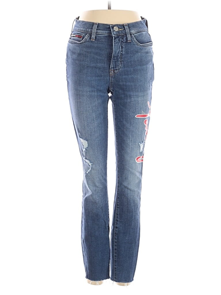 Pre-owned Tommy Hilfiger Jeans In Blue