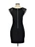 Ladakh Solid Black Cocktail Dress Size S - photo 2