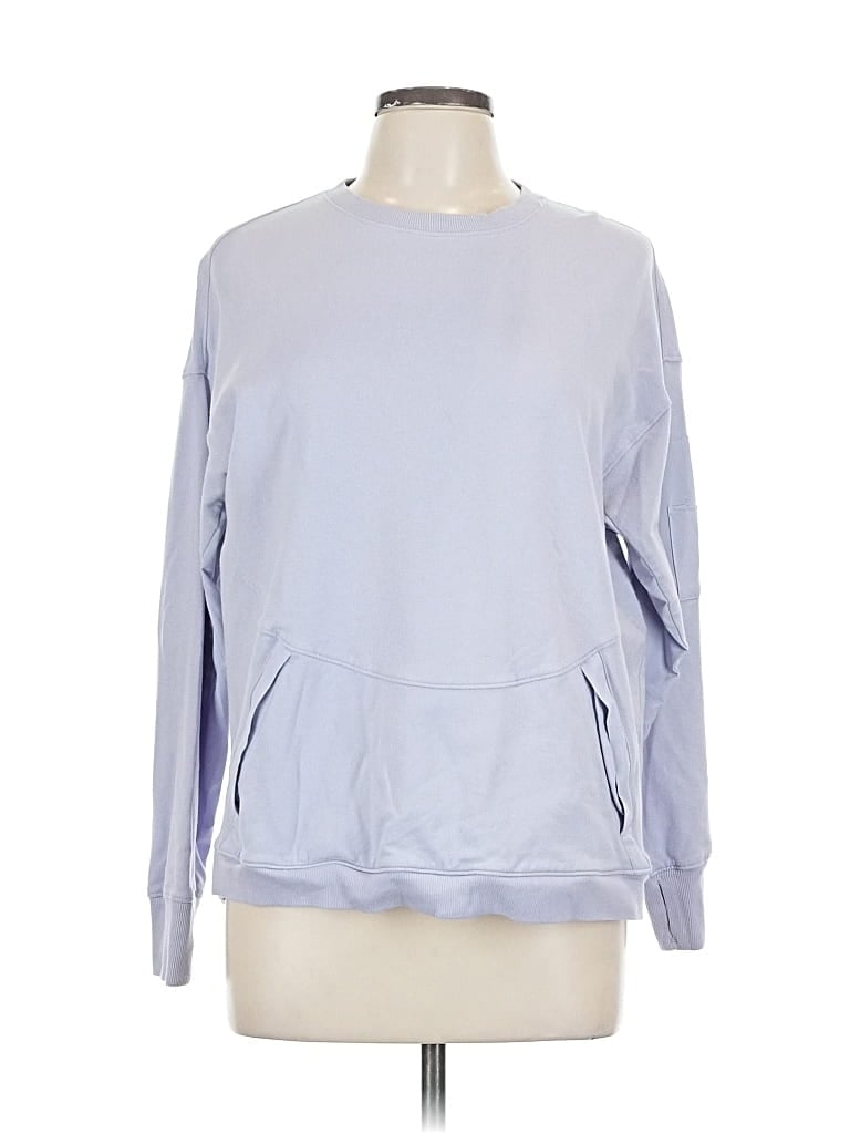 Pre-owned All In Motion Sweatshirt In Blue