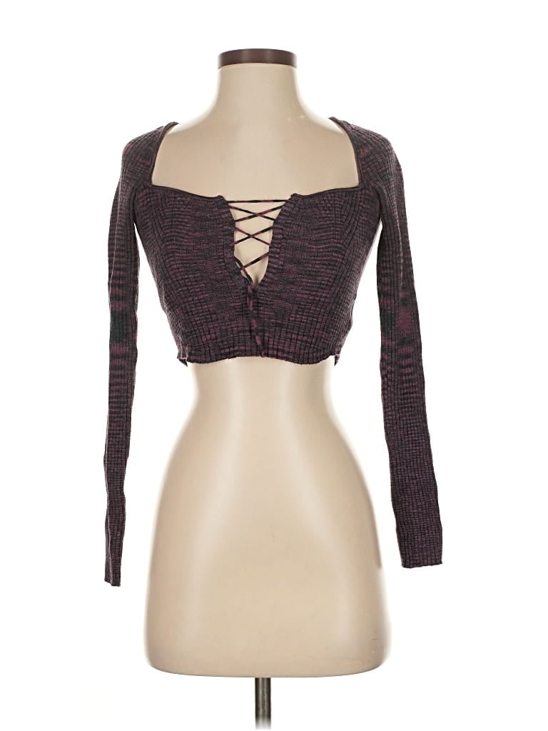 Pre-owned Urban Outfitters Long Sleeve T-shirt In Brown