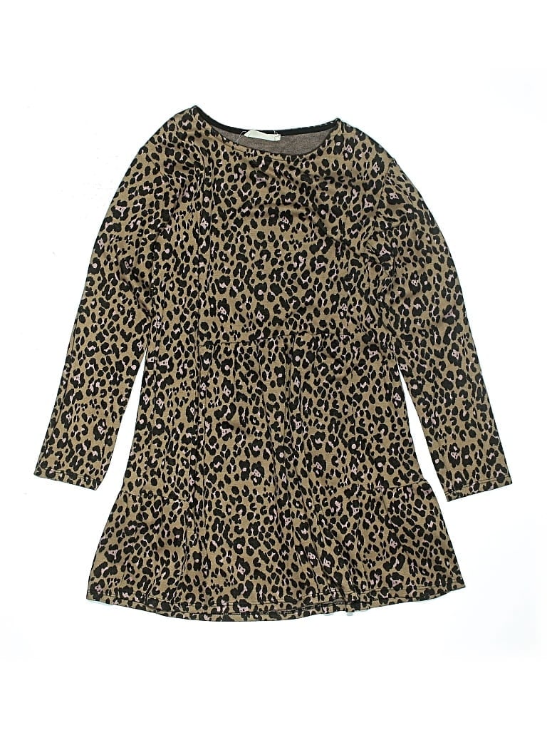 Pre-owned Zara Kids' Dress In Gold