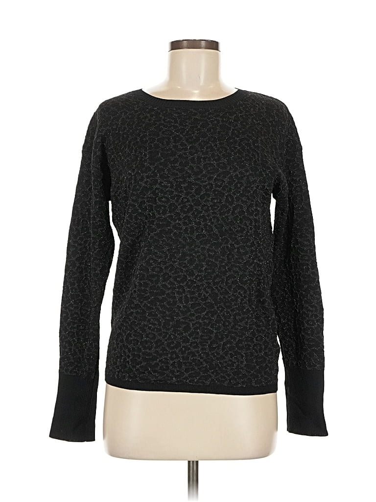 Pre-owned Express Pullover Sweater In Black