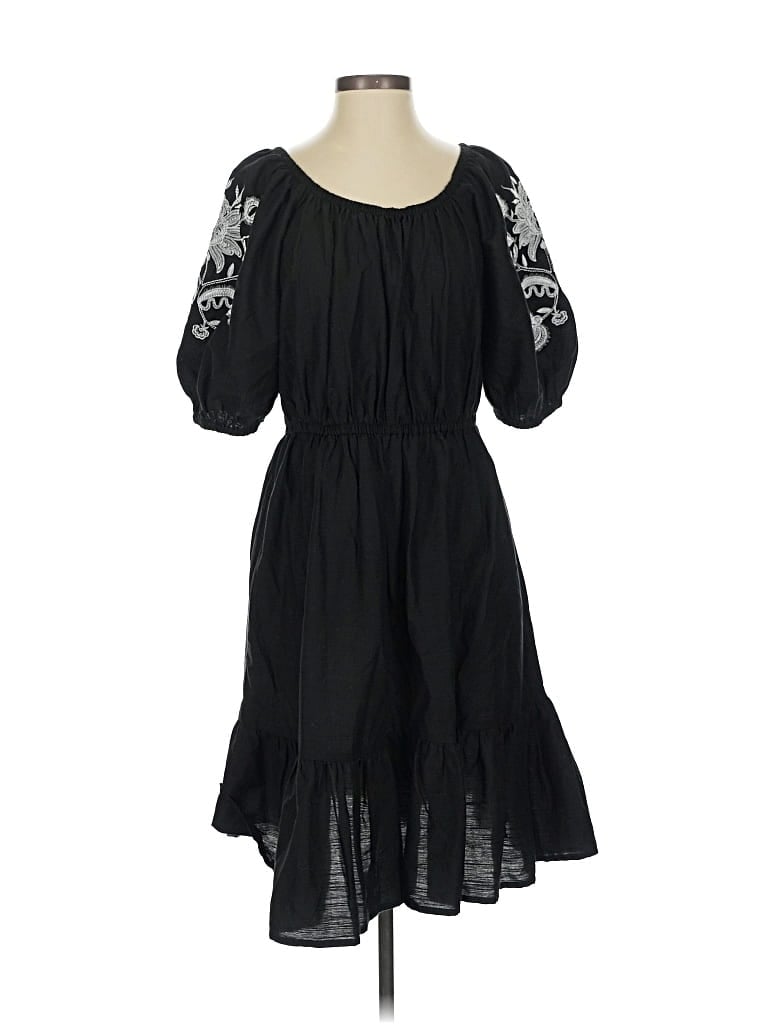 Pre-owned Knox Rose Casual Dress In Black