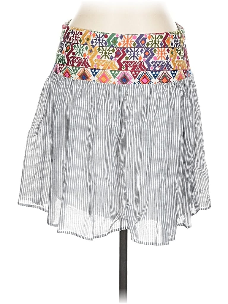 Pre-owned Signature Studio Casual Skirt In White