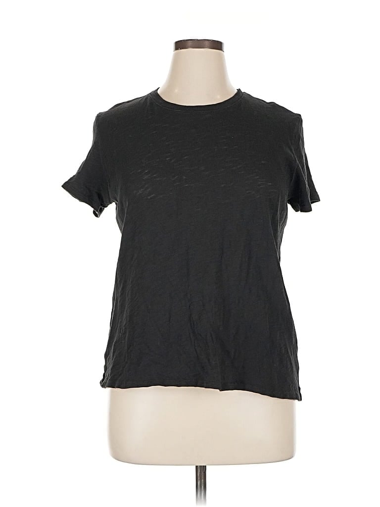 Pre-owned Atm Anthony Thomas Melillo Short Sleeve T-shirt In Black