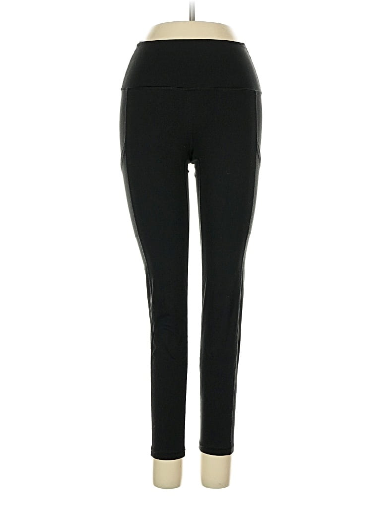 Pre-owned Aerie Active Pants In Black