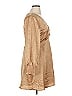 Mi ami 100% Polyester Metallic Tan Casual Dress Size XL - photo 4