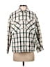 Zara Plaid Ivory Jacket Size S - photo 1