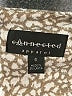 Connected Apparel 100% Polyester Animal Print Gray Cocktail Dress Size 6 - photo 7