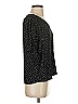 Maison d' Amelie 100% Polyester Stars Black 3/4 Sleeve Blouse Size XS - photo 4