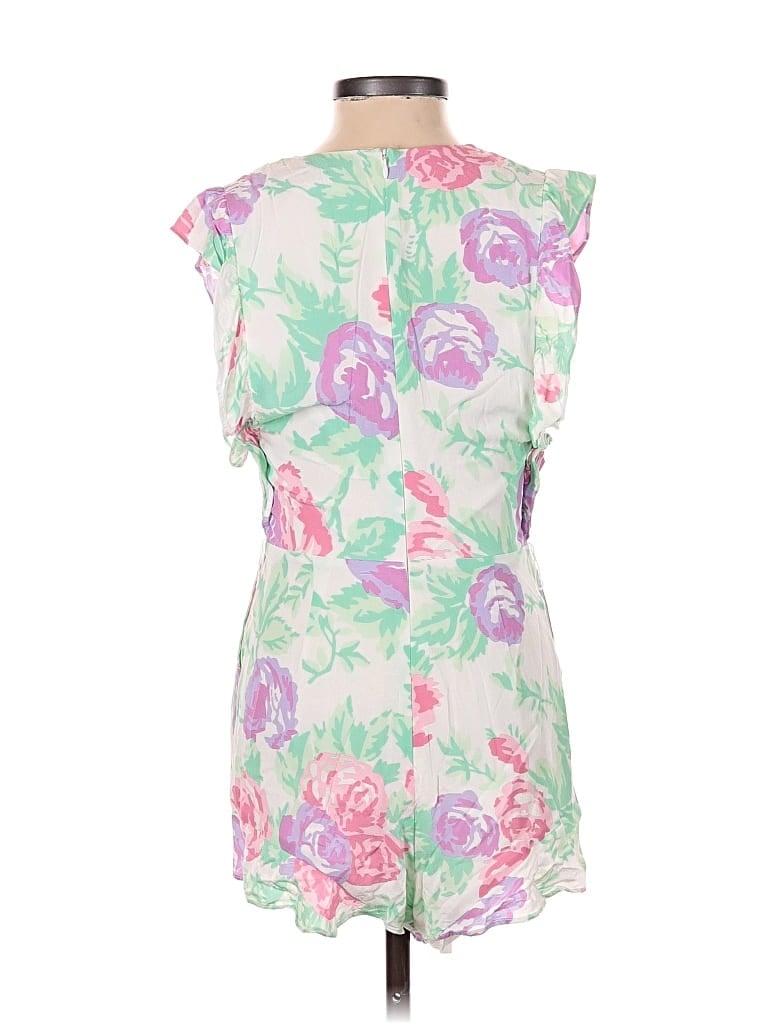 Pre-owned Lovers & Friends Romper In White