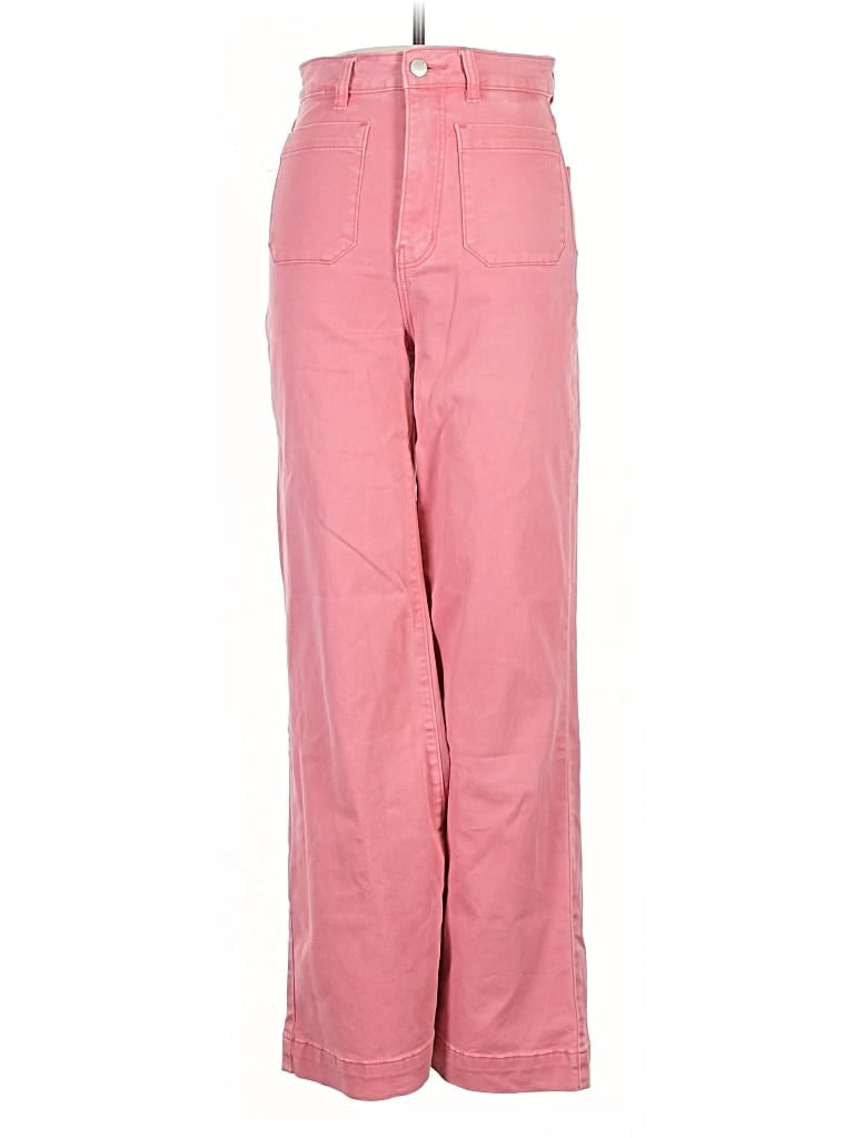 Pre-owned Rolla's Casual Pants In Pink