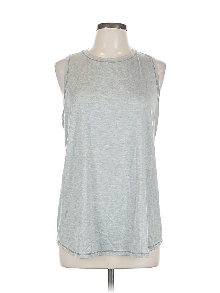 Pre-owned Crz Yoga Sleeveless T-shirt In Silver