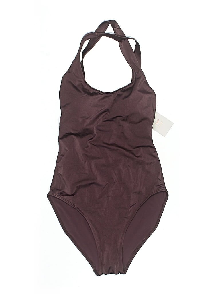 Andie One Piece Swimsuit In Brown