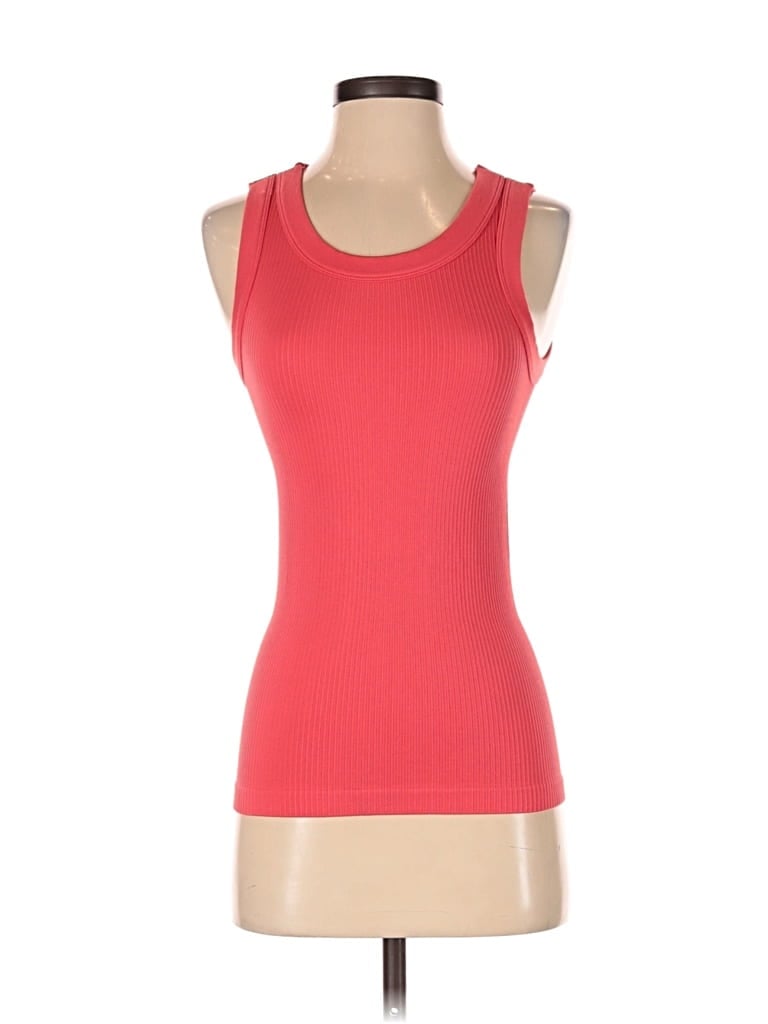 INGRID & ISABEL Pre-owned Tank Top Orange Strapless Neckline Tops