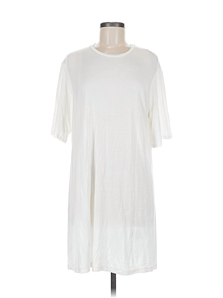 Pre-owned Reformation Casual Dress In White