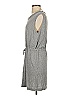 Assorted Brands Solid Gray Casual Dress Size S - photo 5