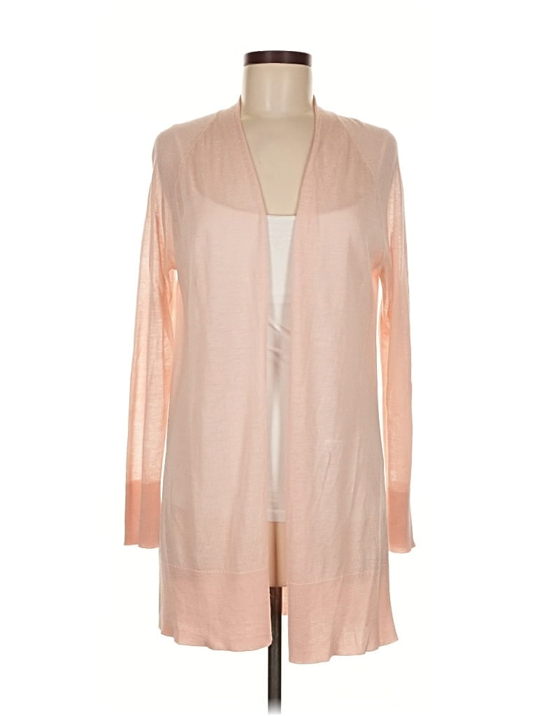 Pre-owned Ann Taylor Loft Cardigan Sweater In Pink