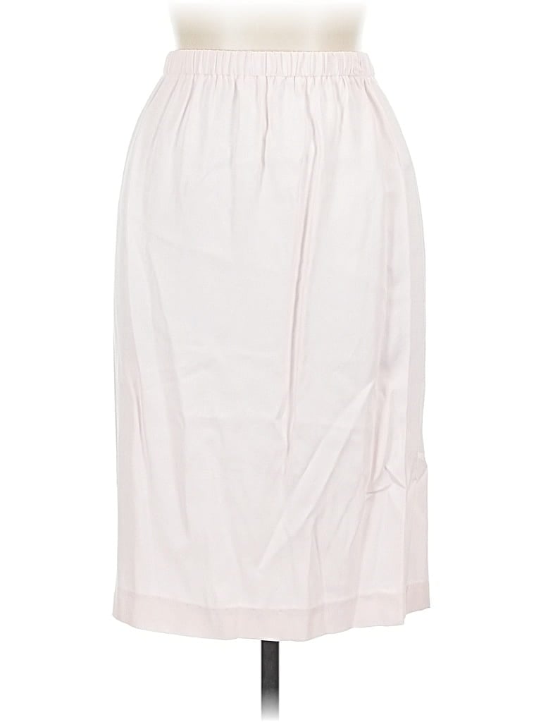 Pre-owned Unbranded Casual Skirt In White