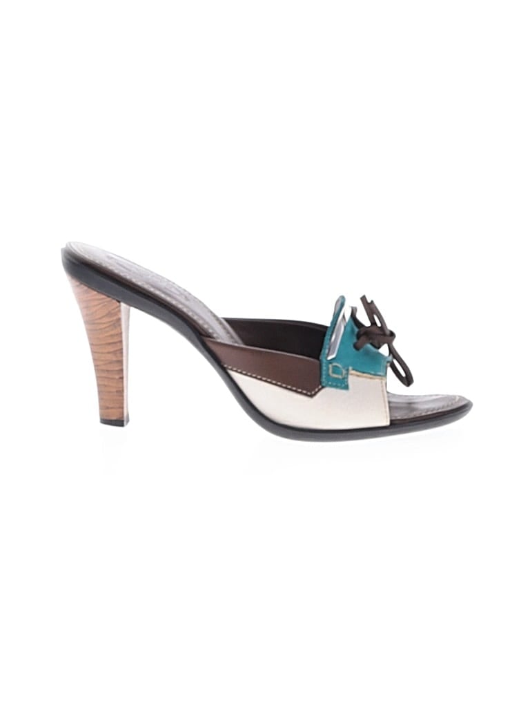 Pre-owned Tod's Mule/clog In Blue