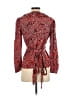 Maje Red Long Sleeve Blouse Size Sm (1) - photo 2