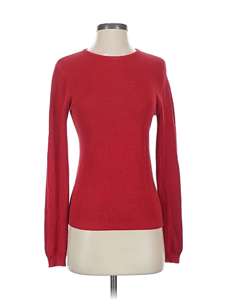 Pre-owned Pierre Cardin Pullover Sweater In Red