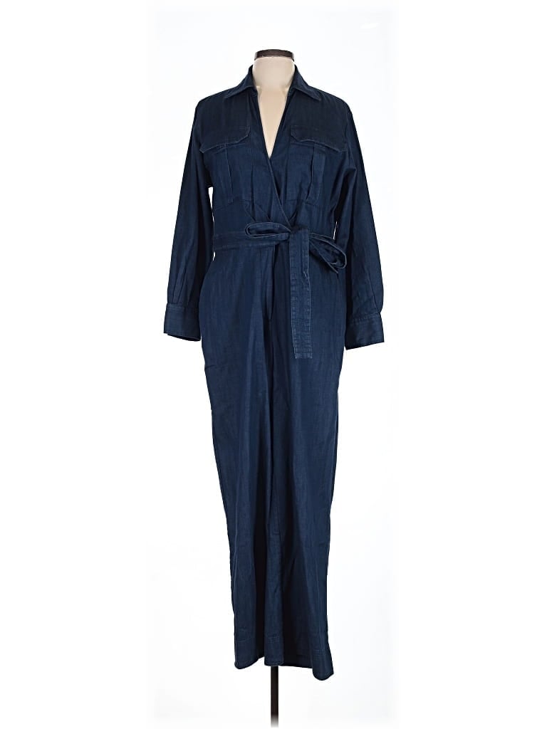 Pre-owned Banana Republic Factory Store Jumpsuit In Blue