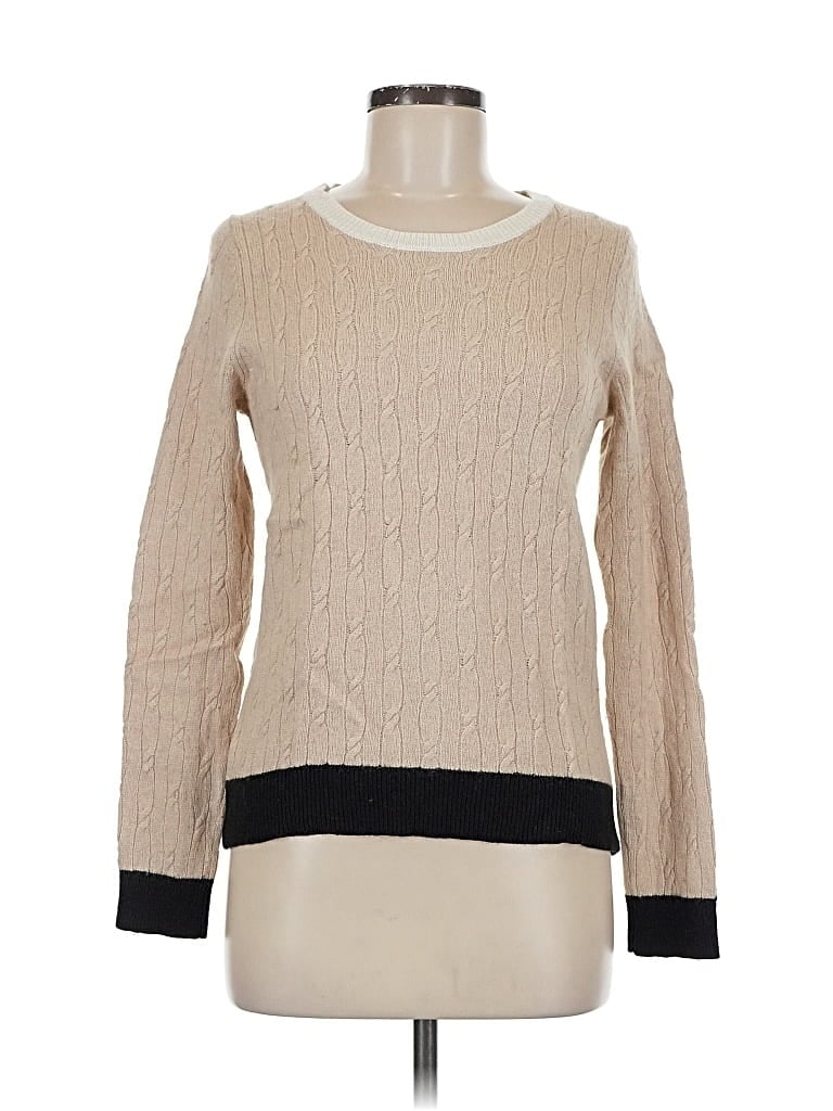 Pre-owned Ann Taylor Loft Pullover Sweater In Brown