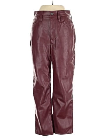 Madewell Faux Leather Pants (view 1)